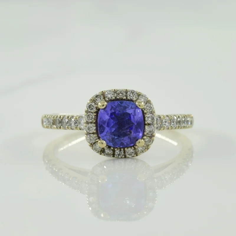 Elegant Jewelry At Unbeatable Offers – Shop Before It's Gone Tanzanite & Diamond Halo Ring | 1.00ct, 0.46ctw | SZ 8.25 | Elegant Jewelry At Unbeatable Offers – Shop Before It's Gone Tanzanite & Diamond Halo Ring | 1.00ct, 0.46ctw | SZ 8.25 |