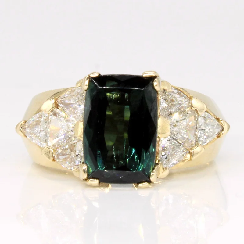 Bestselling Jewelry At Special Promotional Rates Tourmaline & Diamond Cocktail Ring | 2.55ct, 1.40ctw | SZ 6.5 |