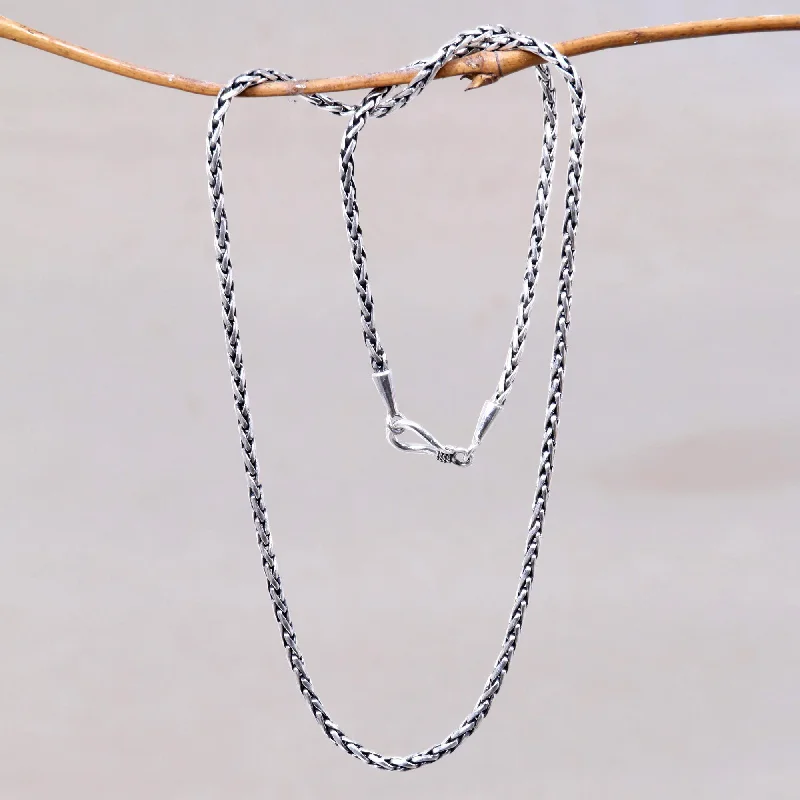 Jewelry Deals That Outshine The Rest Ancient Wheat Sterling Silver Necklace
