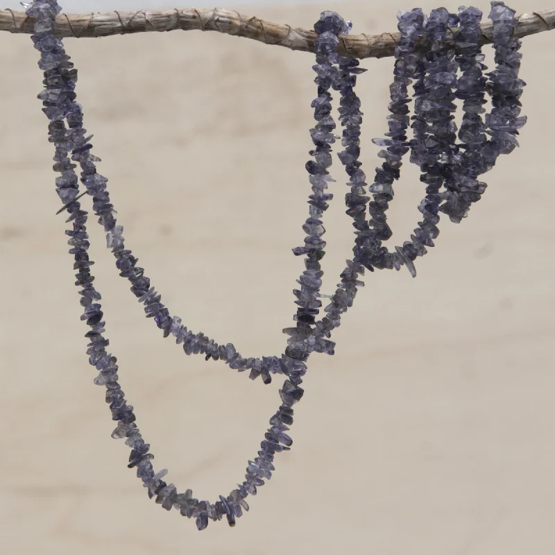 Everyday Jewelry Essentials Now On Sale Blue Violet Infatuation Necklace