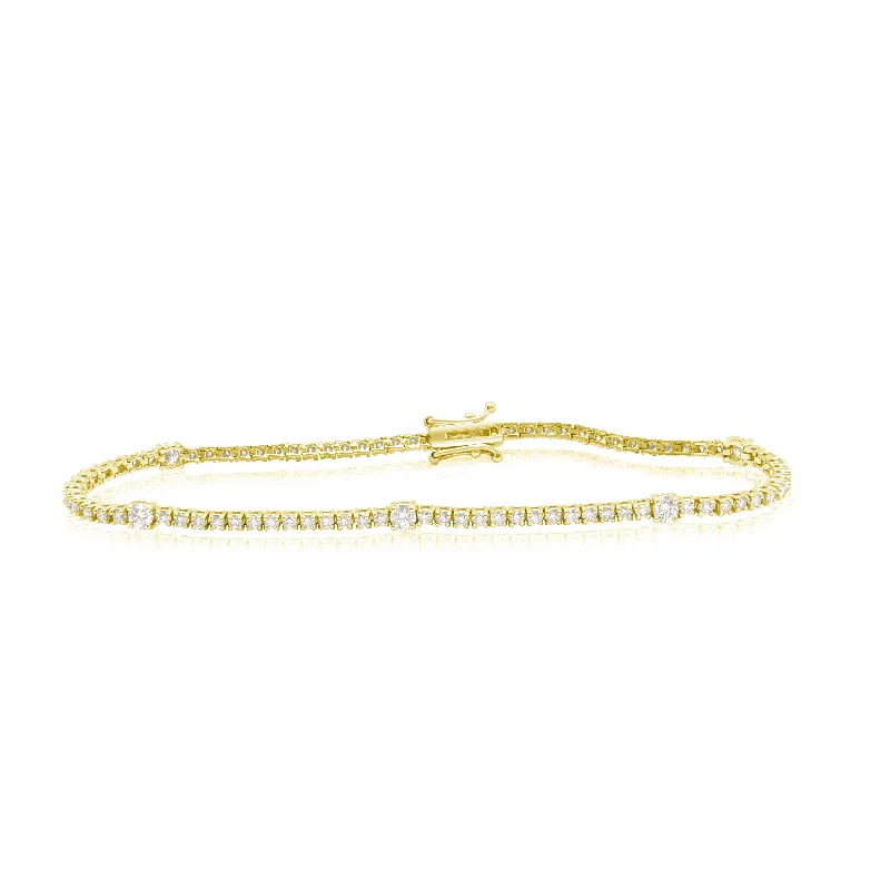 Unmissable Discounts On Timeless Jewelry Pieces Diana M. 2.20 Carat Tennis Bracelet