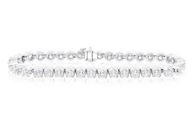 Huge Savings On Timeless Jewelry Collections Diana M. 6.60 Carat Diamond Bracelet