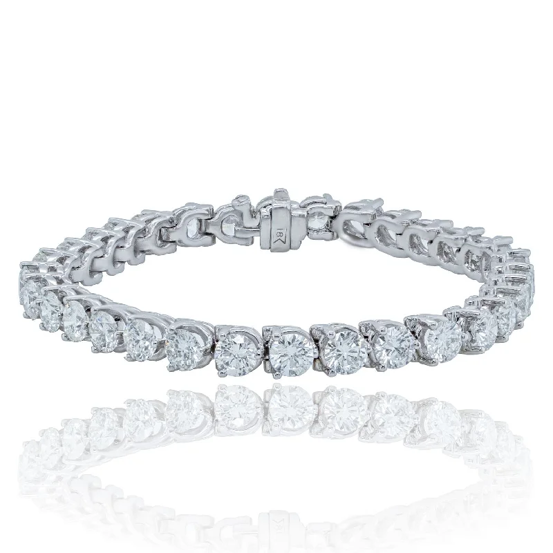 Flash Sale On Stunning Jewelry – Don't Miss Out Diana M. 7.85 Carat Diamond Tennis Bracelet