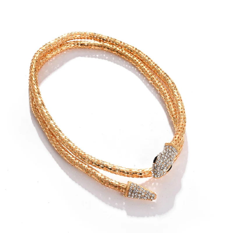Huge Savings On Premium Jewelry Styles Gold Color Gold Plated Designer Stone Necklace