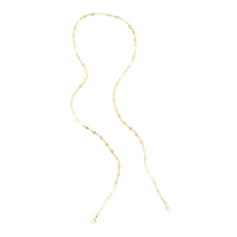 Jewelry Clearance Event – Last Chance For Stunning Deals Gold Disc Mask Chain