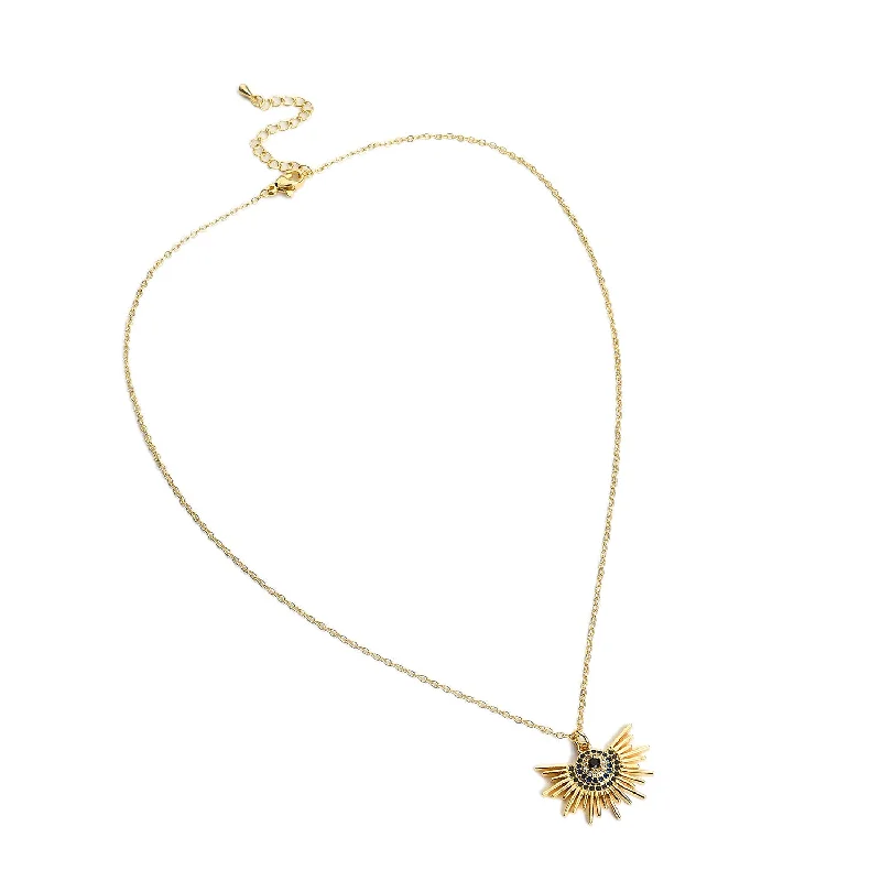 Unmissable Jewelry Clearance – Final Reductions Gold Plated Stone Designer Pendant