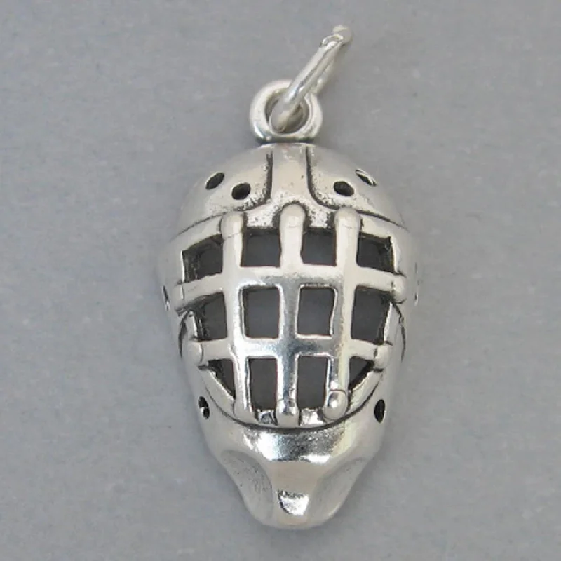 Luxury Handcrafted Jewelry For Elegant Looks Hockey Goalie Mask Charm
