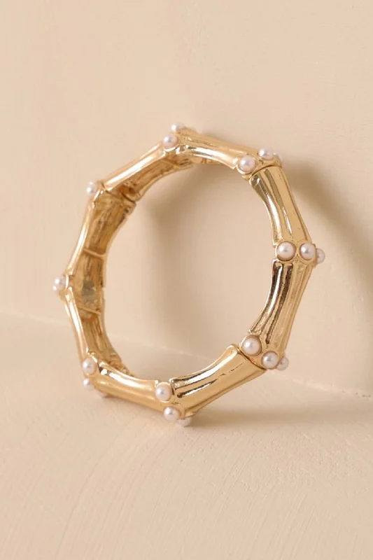 Seasonal Jewelry Deals – Elevate Your Style Infinite Grace Gold & Pearl Bracelet