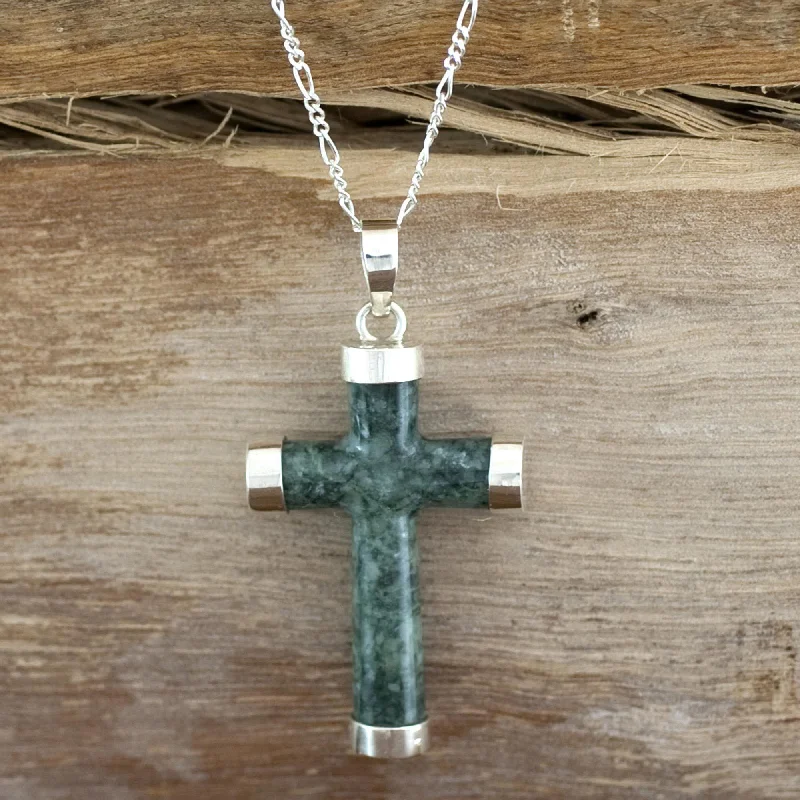 Flash Jewelry Sale – Get Stunning Pieces At Low Prices Jade & Sterling Silver Cross Pendant Necklace
