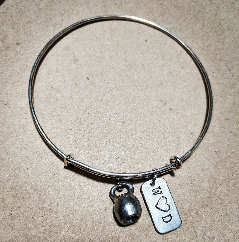 Trendy And Classic Jewelry Now At Reduced Prices Kettlebell Work Out of The Day  Bracelet