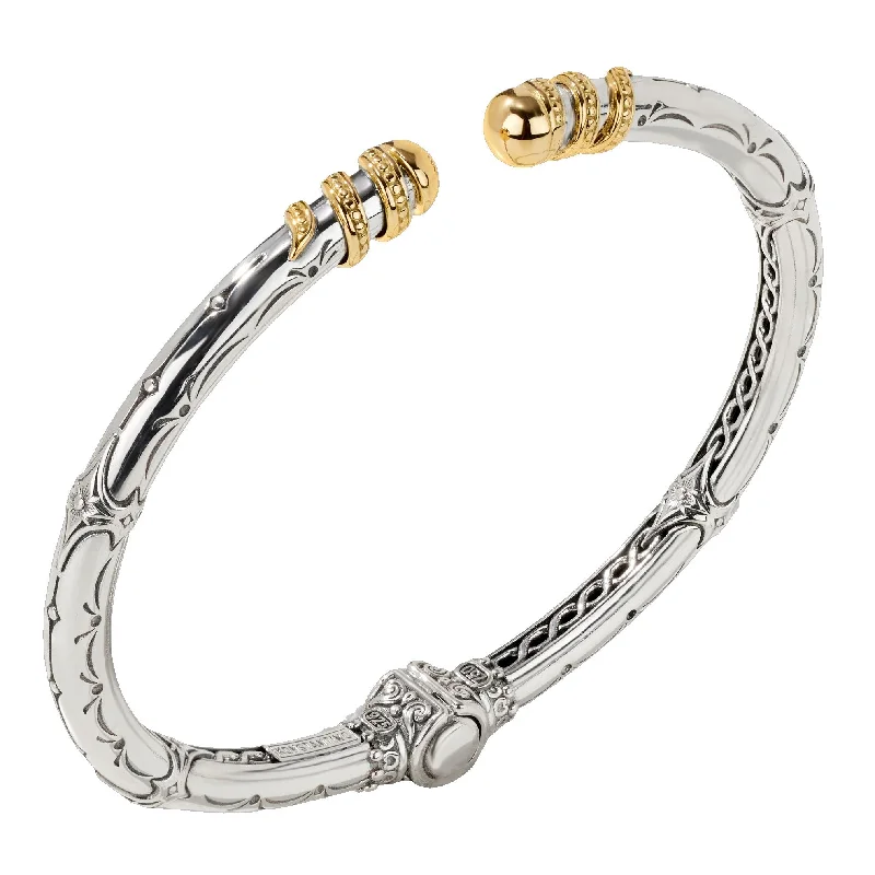 Dainty And Elegant Jewelry Now At Reduced Prices Konstantino Anthos Sterling Silver & 18k Yellow Gold Bracelet BMK4466-130