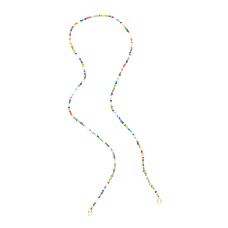 Big Savings On Your Favorite Jewelry Pieces Multi-Color Bead Mask Chain
