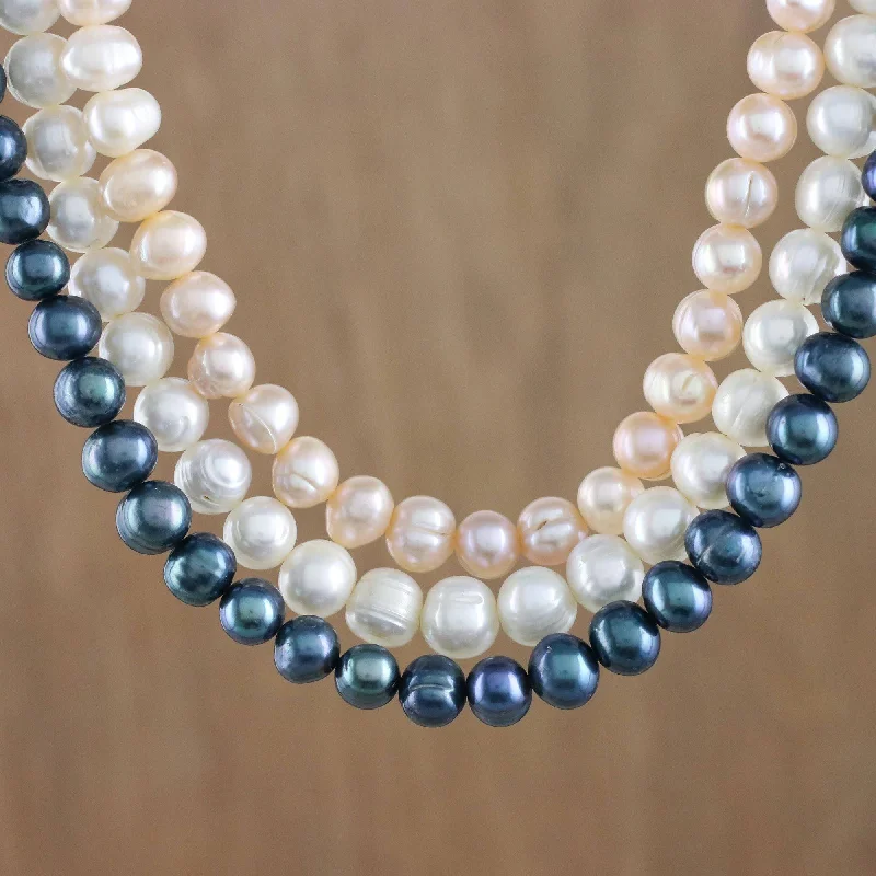 Timeless Elegance, Temporary Discounts – Act Fast Multi-Strand Pearl Necklace