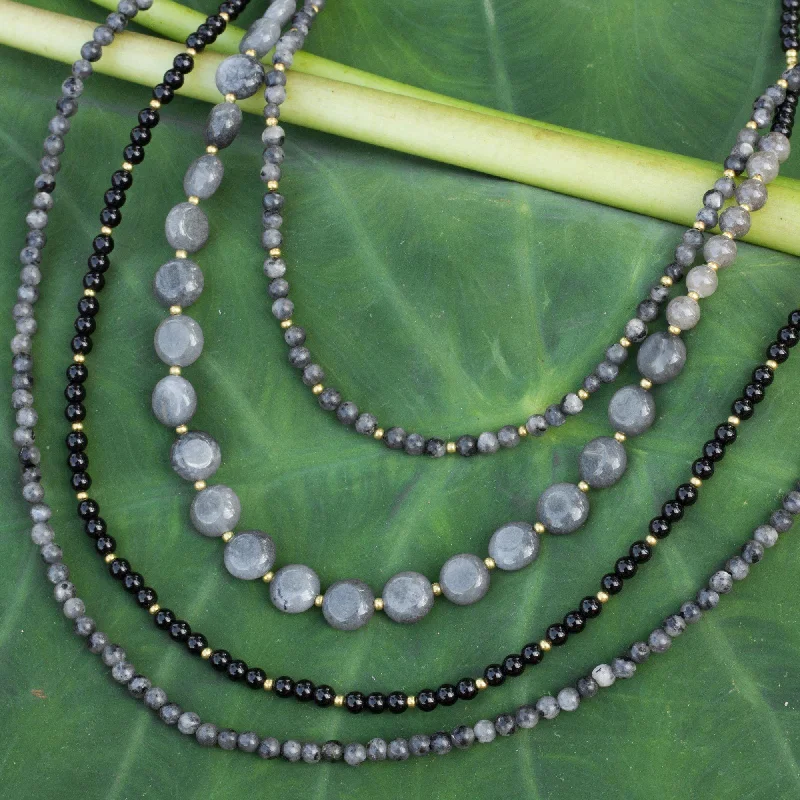 Best Jewelry Sale – Shop Exclusive Designs Now MultiStrand Gemstone Beaded Necklace