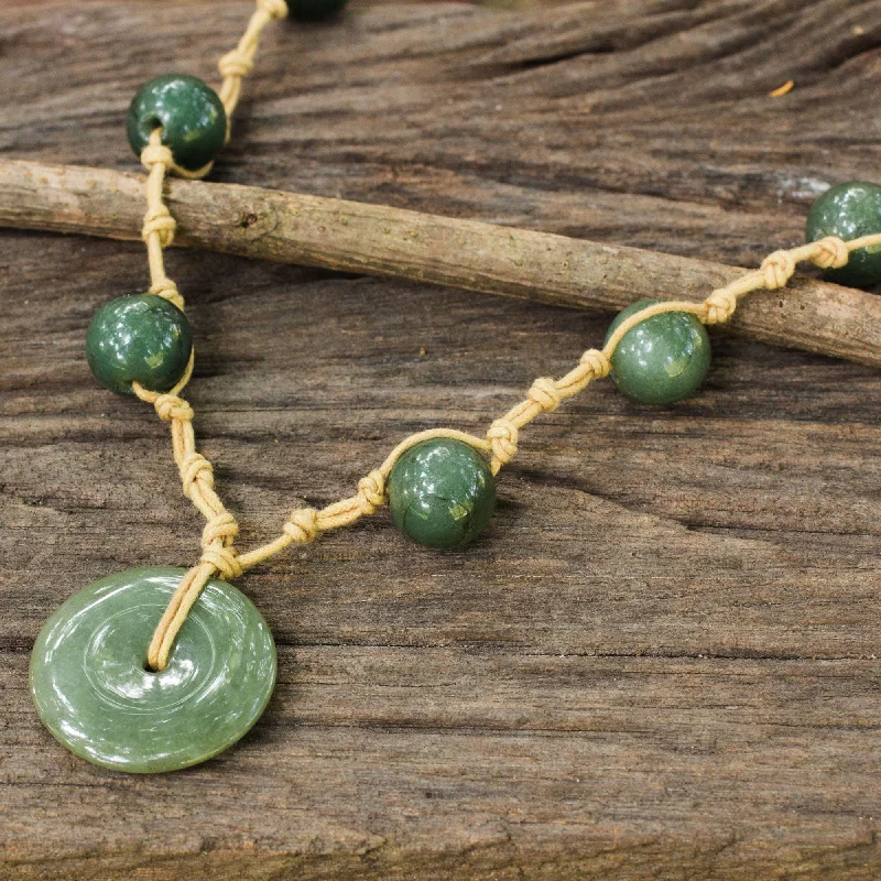Celebrate Every Occasion With Sparkling Savings Natural Spirit Jade Necklace