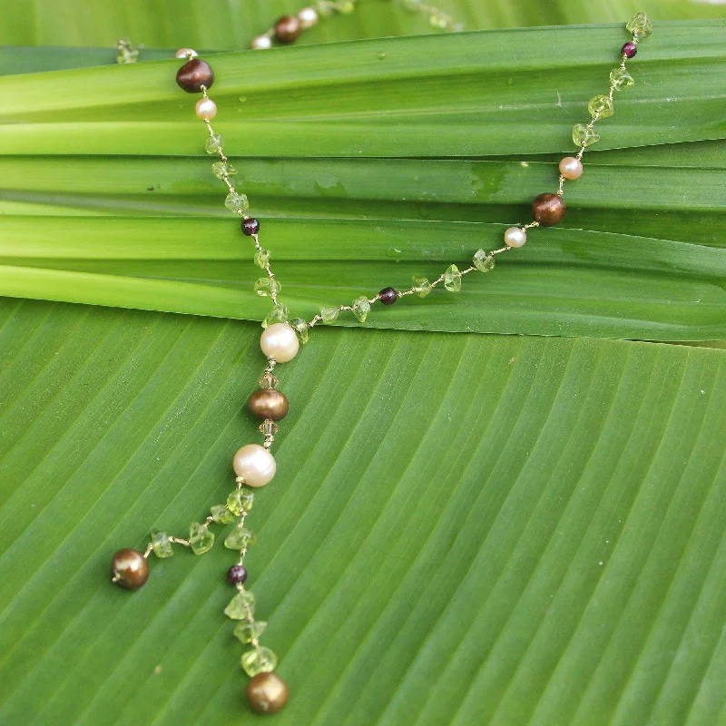 Jewelry Sale Alert – Shop Timeless Elegance Today Nature's Melody Pearl & Gemstone Beaded Necklace