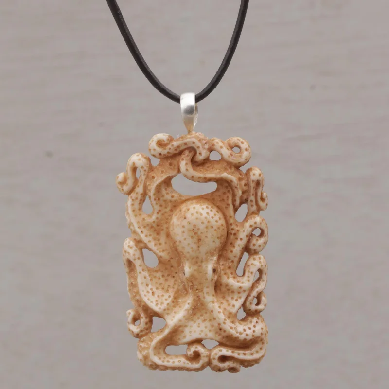 Unmissable Deals On Handmade Jewelry Collections Octopus Refuge Pendant Necklace
