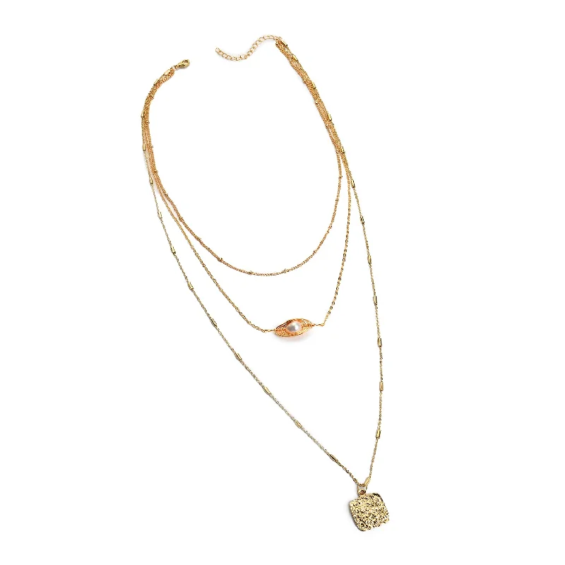 Luxury Jewelry Without The Luxury Price Tag Pack Of 3 Gold Plated Designer Pendant