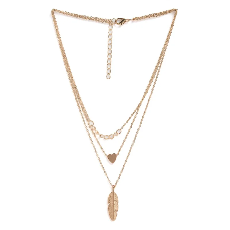 Trending Jewelry Now At Unbeatable Prices Pack Of 3 Gold Plated Trendy Zirconia Chain