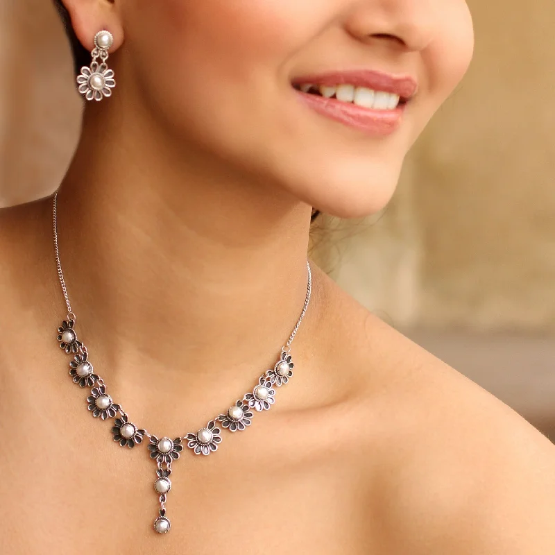 Versatile Layering Jewelry For Effortless Chic Pristine Blossom Pearl Necklace
