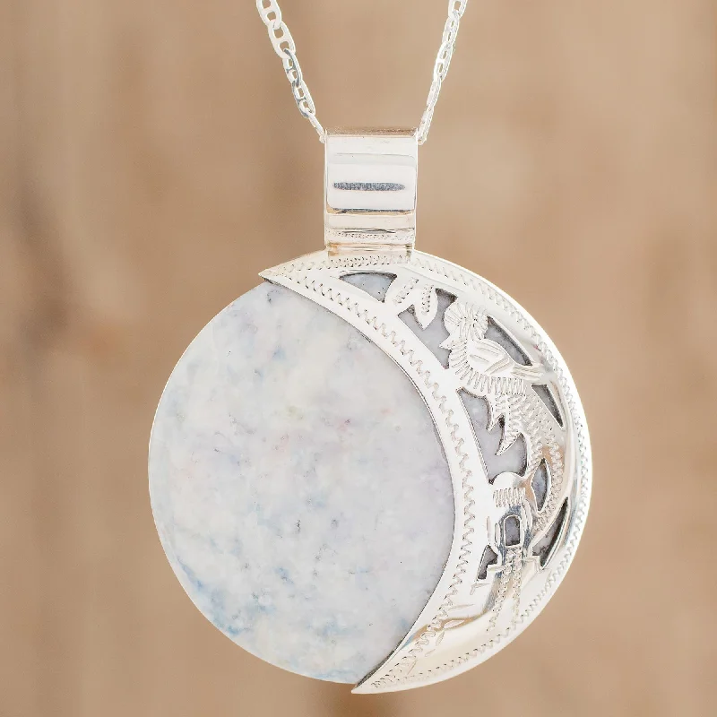 Buy More, Save More On Stunning Jewelry Pieces Quetzal Eclipse Sterling Silver Necklace