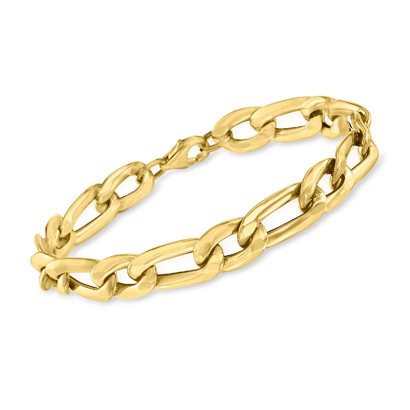 Your Dream Jewelry At Dream Prices Ross-Simons Italian 18kt Yellow Gold Curb-Link Bracelet