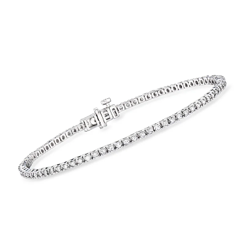 Jewelry Clearance Sale – Final Reductions Ross-Simons Lab-Grown Diamond Tennis Bracelet in Sterling Silver