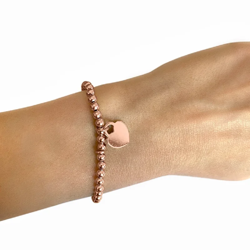 Timeless Elegance Now At Special Discounts Adornia Ball Bead Bracelet rose gold