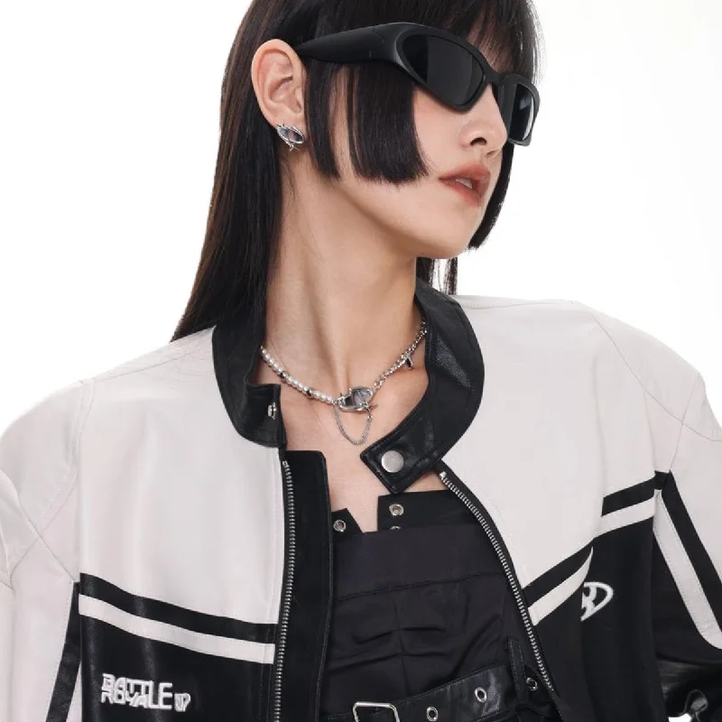 Sparkle On A Budget – Fine Jewelry For Less Women's Punk Planet Pearl Necklace