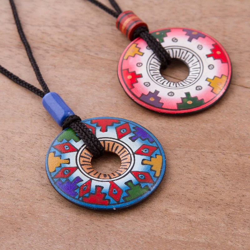 Exclusive Jewelry Markdowns – Limited-Time Offer You and I Ceramic Pendant Necklaces