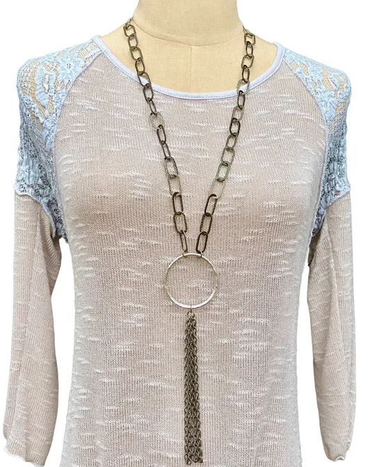 Inspire Designs Abundance Tassel Necklace - Final Sale 25% off