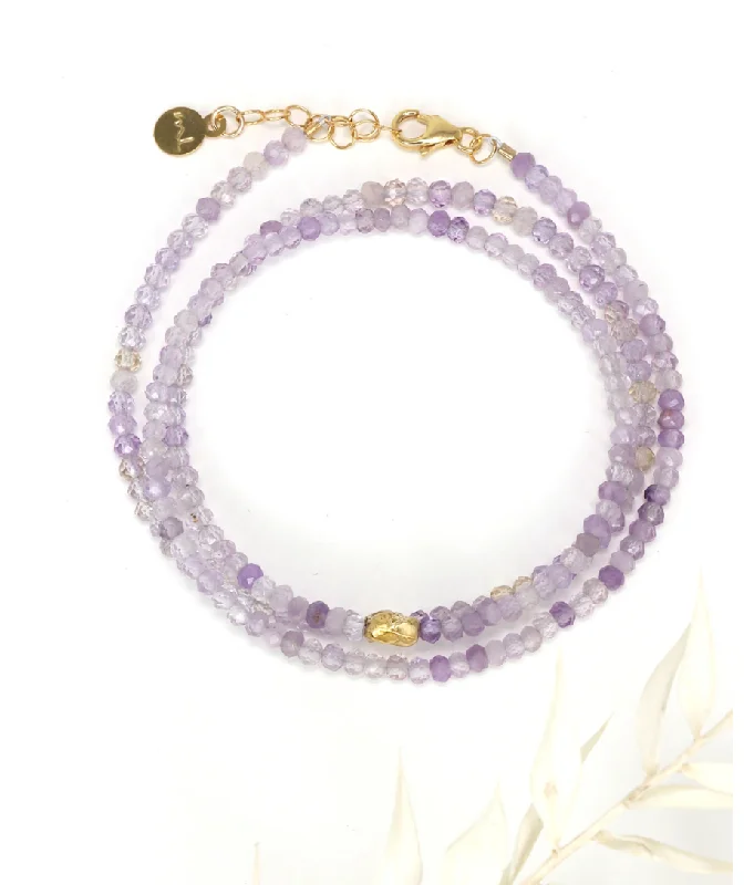 Glamorous Jewelry, Glamorous Deals – Shop Now Amethyst Stratus Wrap Bracelet - Final Sale 25% off