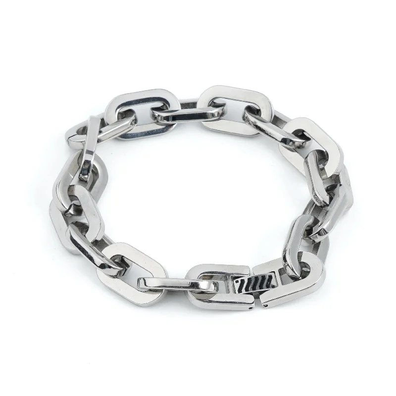 Elevate Your Jewelry Collection With Limited-Time Savings BR-220 Heavy Chain Steel Bracelet Elevate Your Jewelry Collection With Limited-Time Savings BR-220 Heavy Chain Steel Bracelet