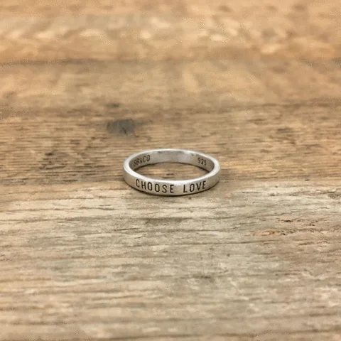 Choose Love Ring - Final Sale 50% off