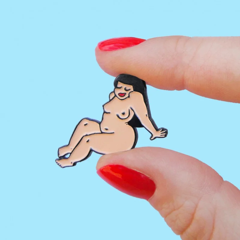 Premium Diamond Jewelry For Unforgettable Moments Curvy Pin