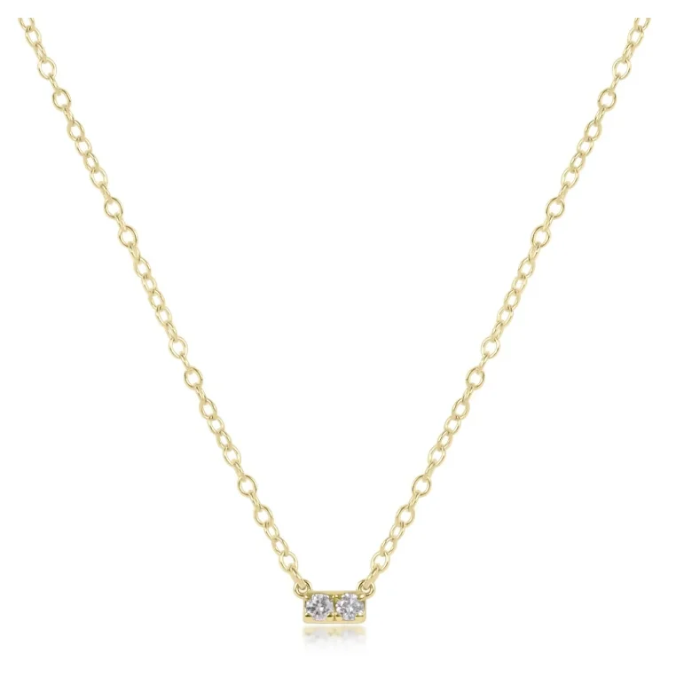 E Newton Couture Significance Bar Necklace