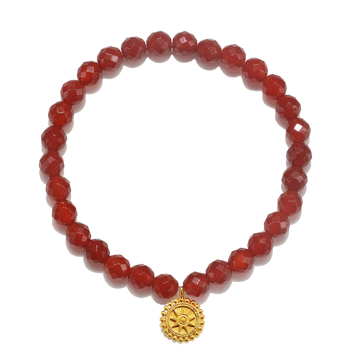 Grab Exquisite Jewelry At The Lowest Prices True Belief Carnelian Gemstone Bracelet - BG080-11