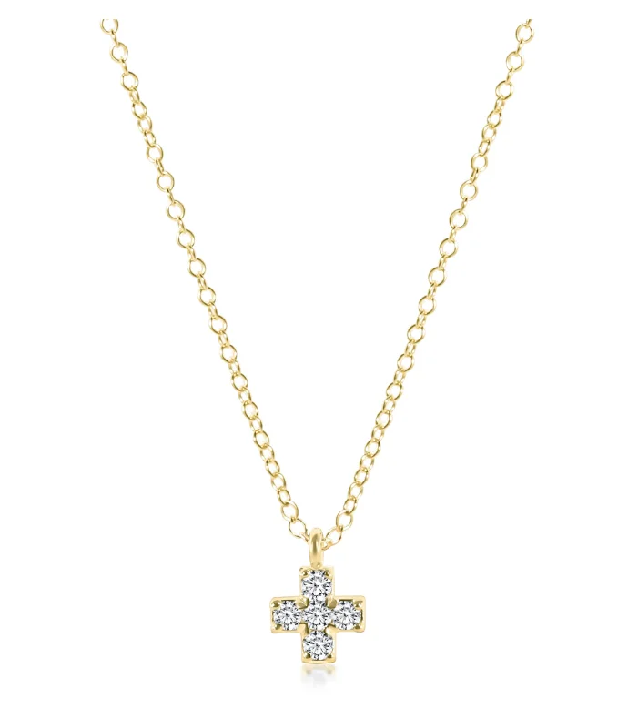 E Newton Couture Cross Necklace