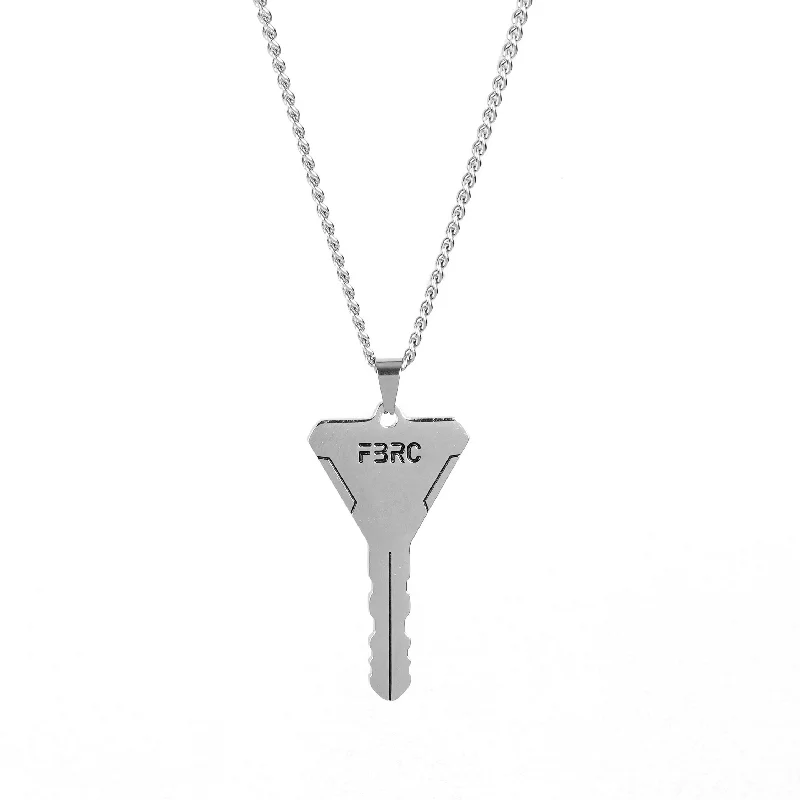 Dazzling Deals On Necklaces, Bracelets, And More FBRC Key Stainless Steel Necklace