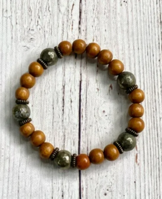 Inspire Designs Forest Stretch Bracelet - Final Sale 25% off