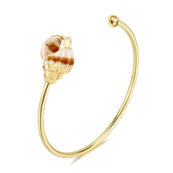 Exclusive Jewelry Bundles At Discounted Rates Gold Seashell Bracelet for Women