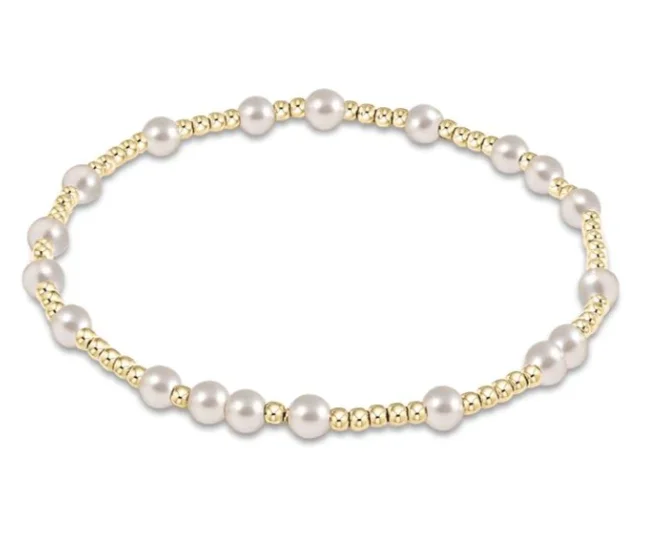 E Newton Hope Unwritten Bracelet - Pearl