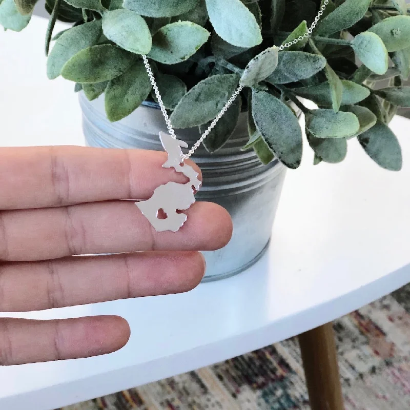 Seasonal Jewelry Clearance – Best Styles At The Lowest Prices Michigan Necklace • Silver or Gold! Seasonal Jewelry Clearance – Best Styles At The Lowest Prices Michigan Necklace • Silver or Gold!