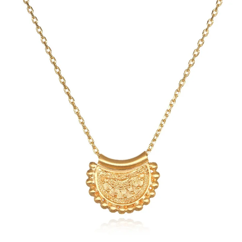 Timeless Elegance At Unbelievable Discounts Satya Mini Mandala Necklace - NGM-L18