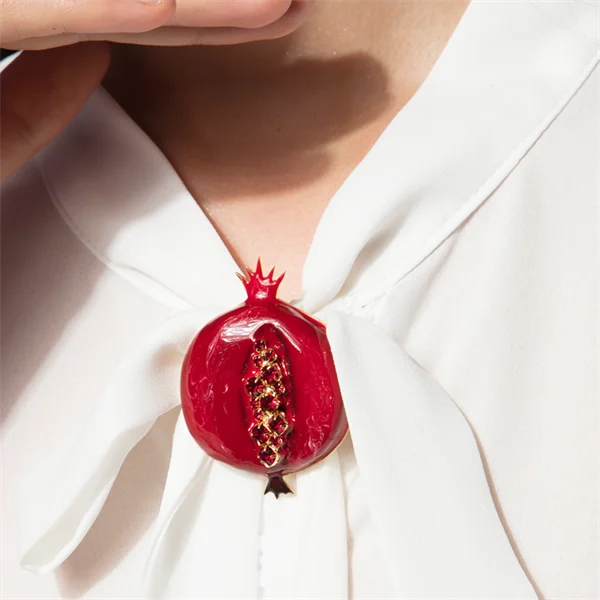 Exclusive Jewelry Sale – Grab Timeless Pieces Now Pomegranate Brooch by Elsa O