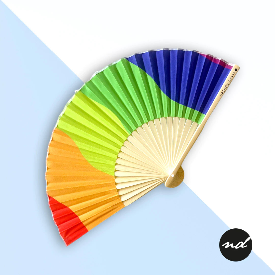 Shop Trending Jewelry With Exclusive Savings Rainbow Purse Hand Fan by Nashou Dearz