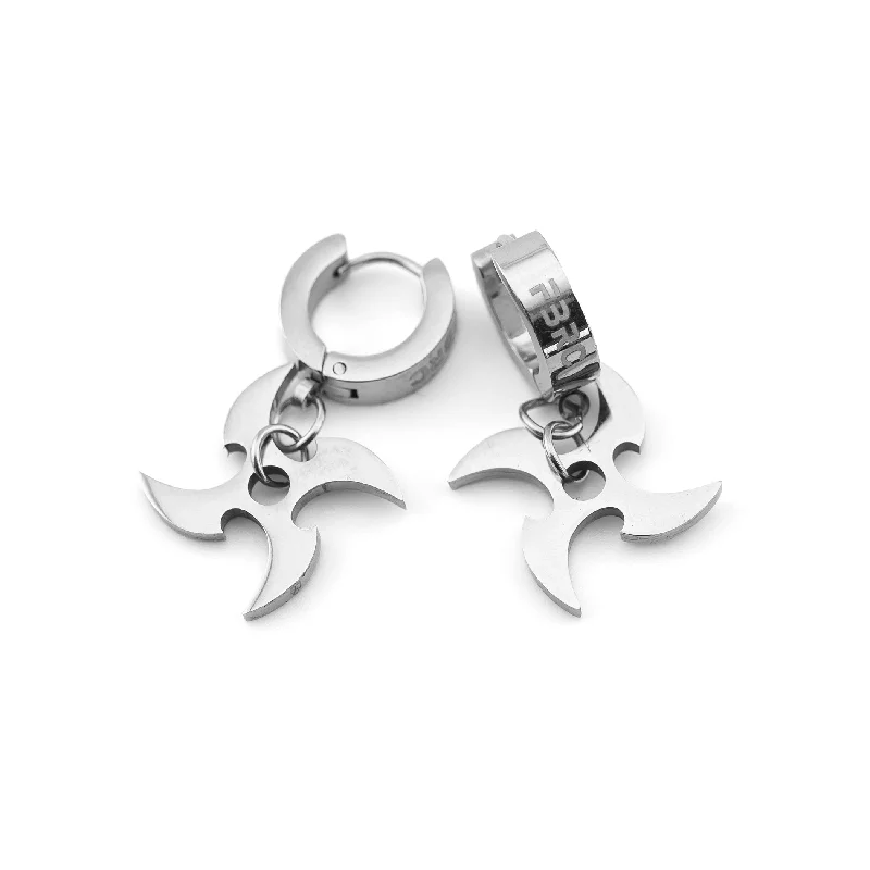 Jewelry Flash Sale – Stylish Designs At Unbeatable Rates SRK-02C SS Shuriken Earrings Jewelry Flash Sale – Stylish Designs At Unbeatable Rates SRK-02C SS Shuriken Earrings