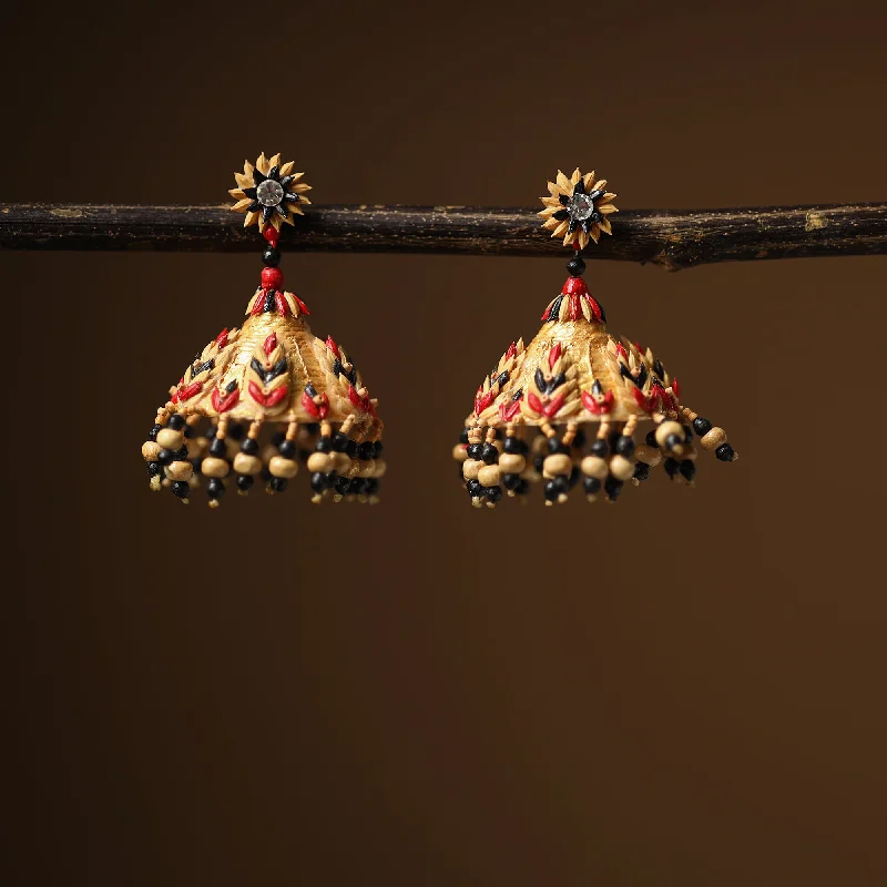 Chic And Stylish Jewelry At Discounted Prices Handcrafted Rice Paddy Earrings by Putul Das Mitra