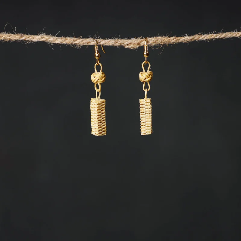 Handcrafted Bamboo Earrings by Daya Patki