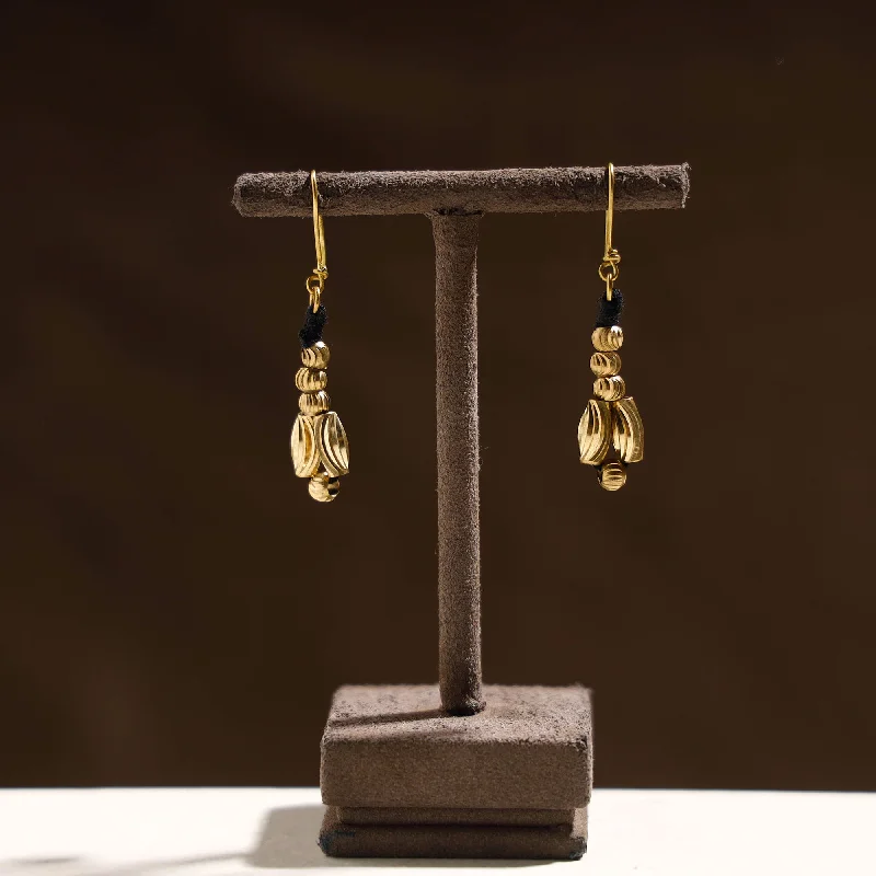 Seasonal Jewelry Sale – Upgrade Your Style Today Tribal Odisha Dokra Threadwork Earrings